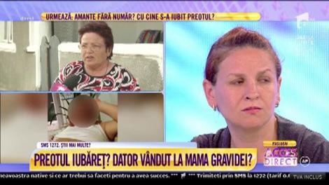 Ce spune mama Alinei Tănăsoiu, femeia însărcinată cu preotul căsătorit: „Eu știam că fiica mea se întâlnește cu un șofer de tir”