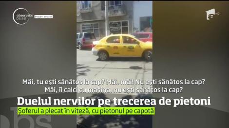 Imagini şocante surprinse în Capitală! Un şofer furios a fost la un pas să provoace o tragedie
