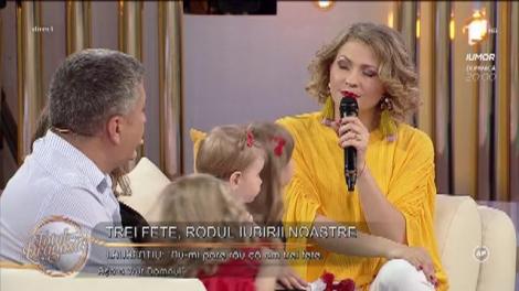Totul pentru dragoste! Elena, Laurențiu și cele trei fetițe, o familie fericită