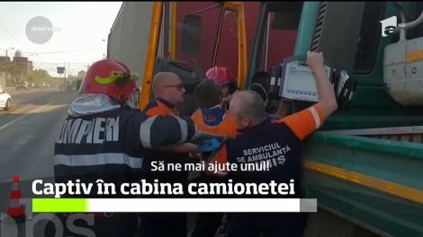 O manevră greşită era să-i fie fatală unui şofer, pe un bulevard din Timişoara