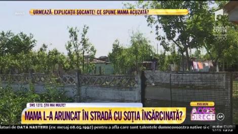 Mama l-a aruncat în stradă cu soția însărcinată? Petrişor susține că a fost obligat să plece doar cu hainele de pe