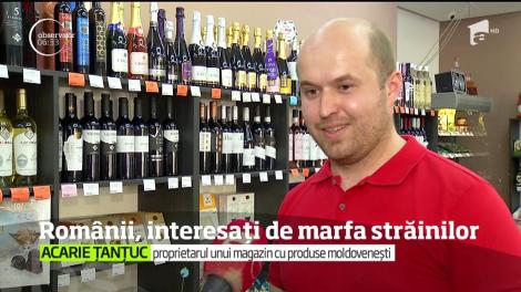 Românii, interesați de marfa străinilor