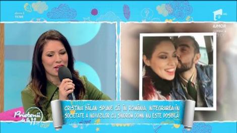 Cristina și Gabi Bălan, părinții a doi copii cu sindromul Down, militează pentru integrarea copiilor speciali în societate