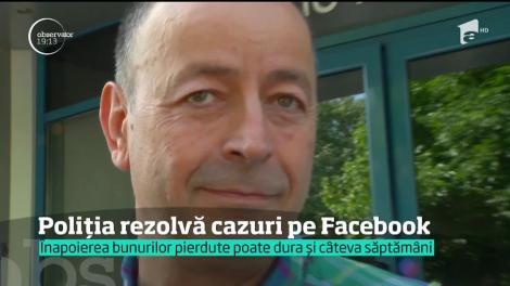 Poliţia Română rezolvă cazuri pe Facebook! Un tânăr, contrariat după ce a primit un mesaj pe chat: "M-au contactat online!"