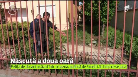 Cu o lună înainte să împlinească doi ani, o fetiţă din Constanţa poate simţi că s-a născut a doua oară