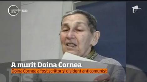 Doina Cornea, nume simbol în lupta anticomunistă, a murit la vârsta de 88 de ani