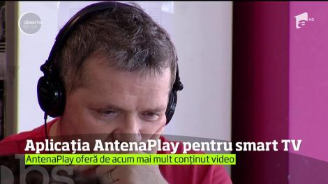 Aplicaţia AntenaPlay pentru Smart TV