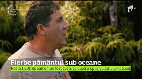 Erupţie de amploare &icirc;n arhipelagul Hawaii
