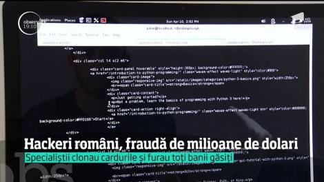 Trei hackeri români au spart peste 36 de mii de conturi ale unor cetăţeni americani