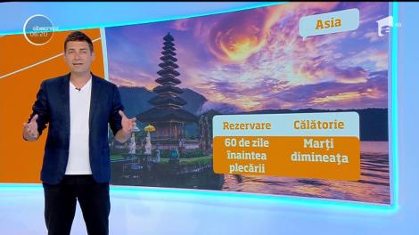 Tips&trips: C&acirc;nd este cel mai bine să ne facem rezervările pentru vacanţă