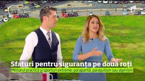 Sfaturi pentru siguranţa pe două roţi