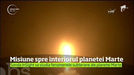 Misiune spre interiorul planetei Marte