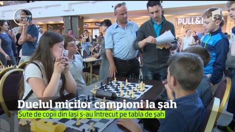 Duelul micilor campioni la şah