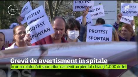 Grevă de avertisment în spitale