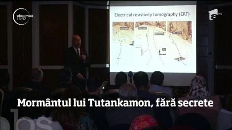 Dezamăgire în lumea arheologiei. Un grup de cercetători spun că nu ar exista nicio cameră ascunsă în spatele mormântului lui Tutankamon