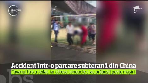 Trei persoane au fost rănite într-un accident mai puţin obişnuit, petrecut într-un oraş din estul Chinei