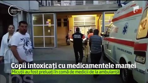 Copii întoxicațți cu medicamentele mamei