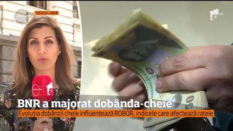 Zi cu emoţii pentru românii care au rate în lei, dar şi pentru cei care vor credite în moneda naţională! BNR a majorat dobânda cheie