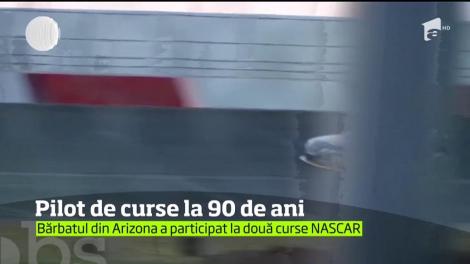 Două din cursele campionatului american de automobilism NASCAR au avut, la start, un pilot în vârstă de 90 de ani