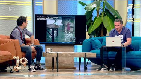 Smiley News. Cel mai fricos pinguin din lume! Îi este frică de apă!