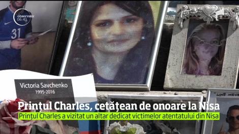 Prinţul Charles a fost numit cetăţean de onoare la Nisa, în timpul vizitei sale oficiale din Franţa