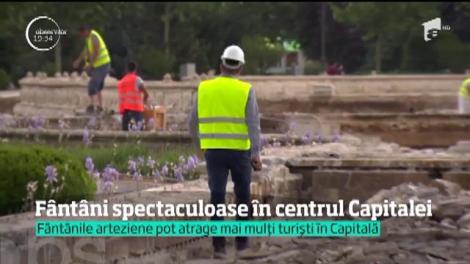 17 fântâni din centrul Capitalei vor fi reabilitate