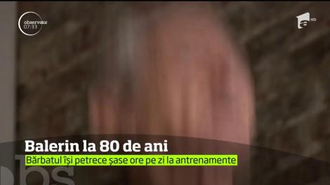 Vârsta este doar un număr! O dovedeşte un un bărbat din Brazilia, pasionat de balet