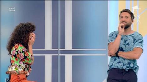 Doamne, ce întrecere la „Neatza”! Și-au pus o gutieră și s-au apucat de făcut show!