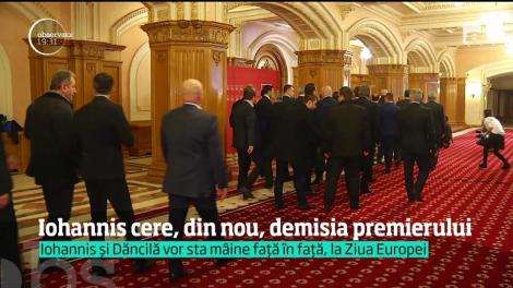 Klaus Iohannis a cerut, din nou, demisia premierului Viorica Dăncilă