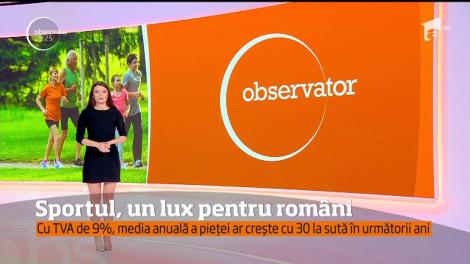 60% dintre români nu fac sport niciodată