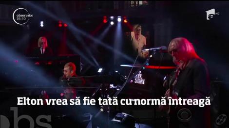 Elton John s-a retras din muzică, la îndemnul copiilor