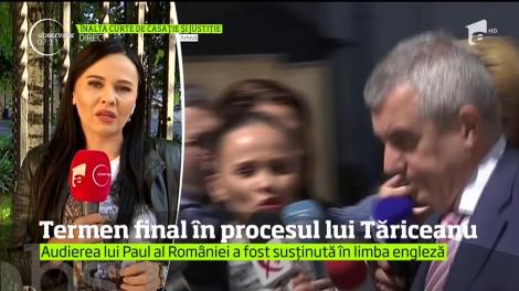 Termen final în procesul lui Tăriceanu