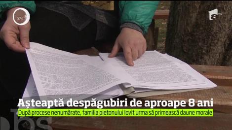 O mamă cu doi copii din Bacău luptă de aproape opt ani în instanţă să primească despăgubiri după moartea soţului