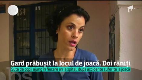 Neputinţa autorităţilor a făcut victime în Constanţa. Doi copii au fost răniţi într-un loc de joacă lăsat în paragină