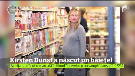 Kirsten Dunst a devenit mamă pentru prima dată