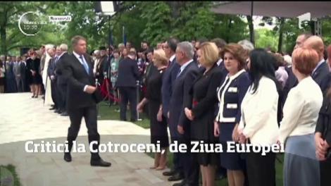 Critici la Cotroceni, de Ziua Europei