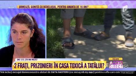 Tatăl bea alocațiia copiilor!: ”Uite așa îi tremură mâna dacă nu bea”