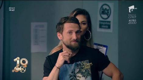 Dani Oțil, dialog spumos cu Maria Andreea