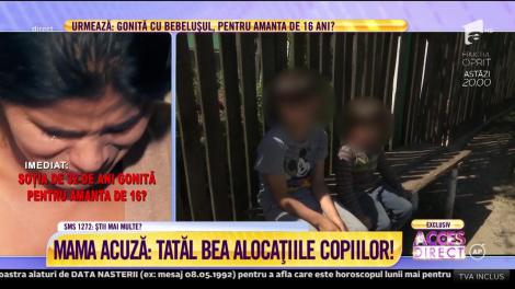 Mama Geta plânge și tremură de frică: ”Eu vreau să îmi iau copiii de acolo, să îi scap de puricii şi de păduchii de acolo”