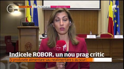 Un nou prag critic a fost atins astăzi de indicele ROBOR! A ajuns la valoarea de 2,73