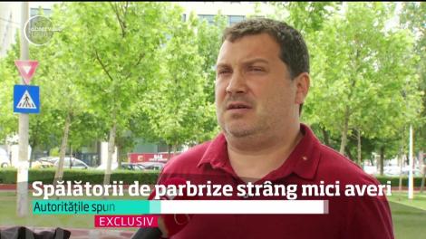 Spălătorii de parbrize din intersecții câştigă mai mult decât profesorii sau poliţiştii!