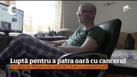 La 16 ani, a învins de trei ori cancerul, iar acum se pregăteşte pentru o nouă luptă!