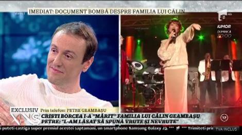 Petre Geambașu, despre declarațiile lui Călin, fiul său: "L-am lăsat să spună vrute și nevrute"