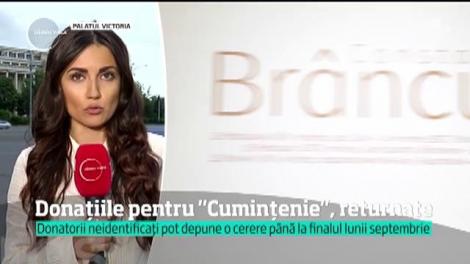 Românii care au făcut donaţii pentru Cuminţenia Pământului îşi vor primi banii înapoi