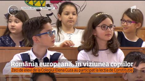 România europeană, în viziunea copiilor