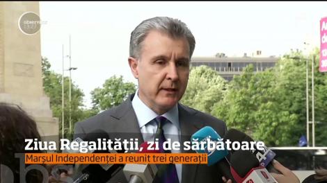 Ziua Regalităţii, zi de sărbătoare. Marșul Independenței a reunit trei generații