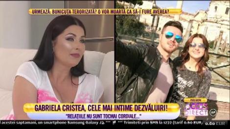 Gabriela Cristea, plină de emoție și extrem de sinceră: ”Părinții nu erau mândri de mine, când am început la TV”
