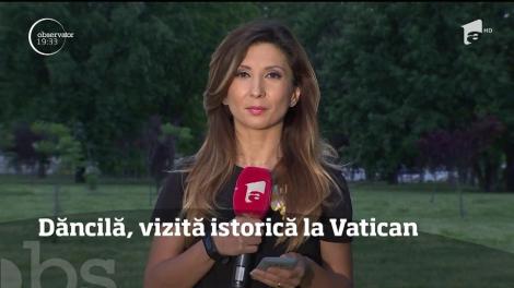 Viorica Dăncilă, vizită istorică la Vatican