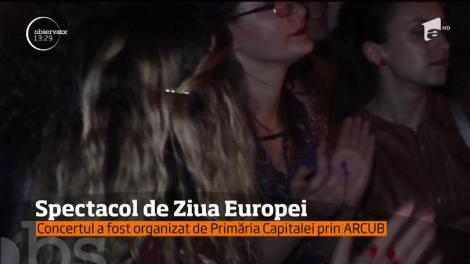 Bucureştenii au sărbătorit Ziua Europei cu muzică şi dans