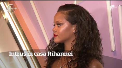 Un bărbat, arestat după ce şi-a petrecut noaptea în reşedinţa din Los Angeles a celebrei Rihanna